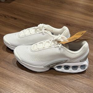 Nike Women's Air Max DN Sneakers (White and Gray) 9.5